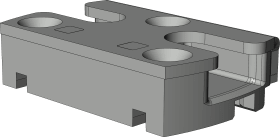 DK-Sicherheitsschließblech, SBS.K.12, DIN Links-Rechts, St, silberfarbig, chrom.