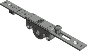Winkhaus DF-Verschlussg., OL,D 15,5mm, mittig, GAVM, 175-1, STA, silber, silber, verzinkt 4927927