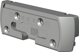Drehkipp-Kippschließblech,SBK.K.161.I,DIN Links-Rechts,Stahl,silberfarbig