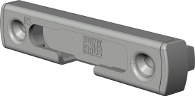 Drehkipp-Sicherheitskippschließblech,SBK.H.9-7-8,DIN Links,Stahl,silberfarbig