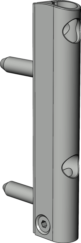 Winkhaus Flügellager, auflieg., DIN Links-Rechts, St, braun, graubraun, pulverbeschichtet 4928443