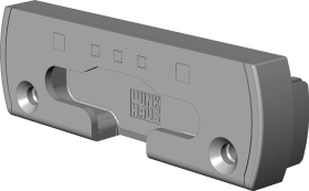 Drehkipp-Kippschließblech,SBK.K.192.V,DIN Links-Rechts,Stahl,silberfarbig