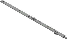 Winkhaus Drehflügel-Anschlussschiene, f.Stulpfl., DIN Links-Rechts, ASS.OF.ACP.405-1, STA 4935289