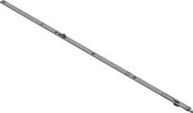 Winkhaus Drehflügel-Anschlussschiene, f.Stulpfl., DIN Links-Rechts, ASS.OF.ACP.815-1, STA 4935322