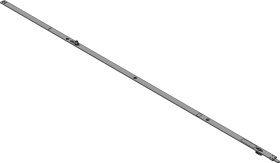 Winkhaus Drehflügel-Anschlussschiene, f.Stulpfl., DIN Links-Rechts, ASS.OF.ACP.985-1, STA 4935323