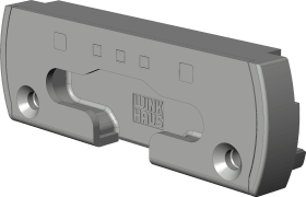 Drehkipp-Kippschließblech,SBK.K.152.V,DIN Links-Rechts,Stahl,silberfarbig