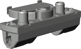 Drehkipp-Scherenlager,HT.Z.18-12,Topfband,titanfarbig,pulverbeschichtet