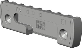 DK-Sicherheitsschließblech, SBS.H.13-24, DIN Rechts, Stahl, silberfarbig, chrom.