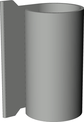 Winkhaus DK-Abdeckkappe, f.Scher.band, K.SB.HT, zum Aufclipsen, DL-R, KF, w, verkehrsweiß 4940375