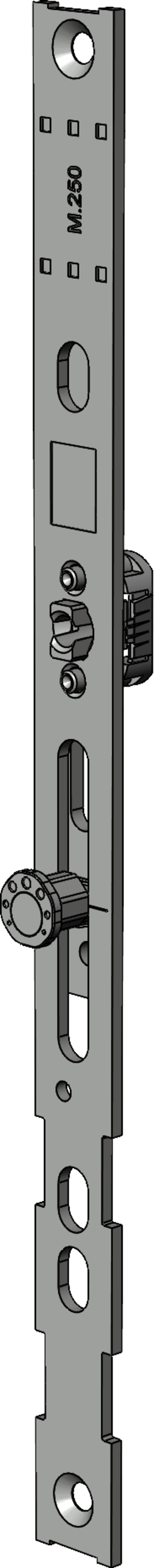 Drehkipp-Mittenverriegelung,Standard,DL-R,M.250-1,Flügelteil,St,Topcoat lackiert