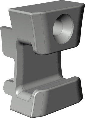 Drehkipp-Kippschließblech,SBK.K.E.192,DIN Links-Rechts,Stahl,silberfarbig