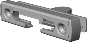 Winkhaus DK-Drehsp., m.SI-Schließbl., GRT.DS-SBK.H.9-18, DR, silber, chromat., z.Aufschr. 4949466