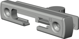 Winkhaus DK-Drehsp., m.SI-Schließbl., GRT.DS-SBK.H.9-18, DL, silber, chromat., z.Aufschr. 4949467