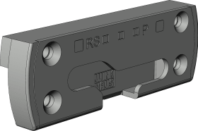 DK-Sicherheitsschließblech, SBS.K.PA.28, DIN Rechts, Stahl, silberfarbig, chrom.