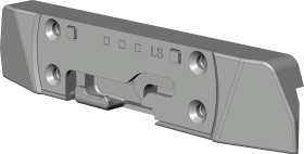 Drehkipp-Kippschließblech,SBK.K.PA.160,DIN Links,Stahl,silberfarbig