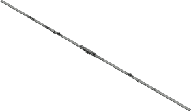 Winkhaus DK-Getriebe,GAM.1800-2,mittig,Standard,D7,5mm,silber,chromatiert 4969400