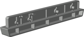 Winkhaus Drehkipp-Bohrlehre, für Ecklager, LE.B.SE.EL.H-SH 25-13, DIN Links-Rechts, Stahl 4970175
