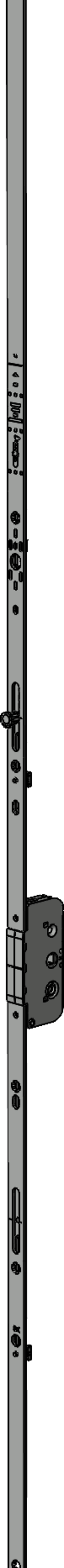 Winkhaus DK-Getr.,GAK.1325-1,konstant,m.Zusatzverrieg.verlängerb.,D30mm,silb.,chromatiert 4978672