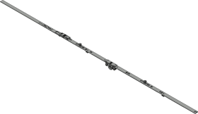Winkhaus DK-Getr.,GAK.1325-2.P,konstant,m.vorm.Duofkt.elem.,D15,5mm,silber,Si,chromatiert 4978680
