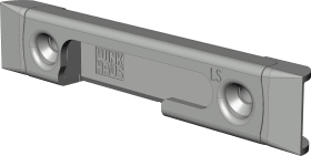 DK-Sicherheitsschließblech, SBS.H4.9-18, DIN Links, Stahl, silberfarbig, chrom.