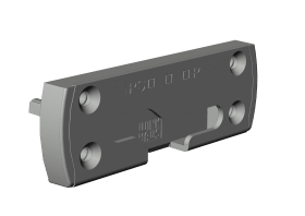 DK-Sicherheitsschließblech, SBS.K.PA.192, DIN Rechts, St, silberfarbig, chromat.