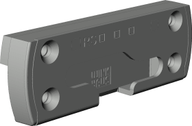 DK-Sicherheitsschließblech, SBS.K.PAB.128.W, DIN Rechts, Stahl, EV1, chromatiert