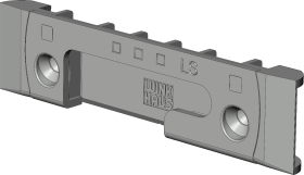 DK-Sicherheitsschließblech, SBS.H4.13-24, DIN Links, Stahl, silberfarbig, chrom.
