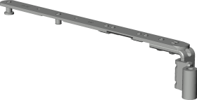 Winkhaus DK-Schere,SH1.T,20-13-12,sichtbar,Gr.1,DIN Rechts,silber 4989809