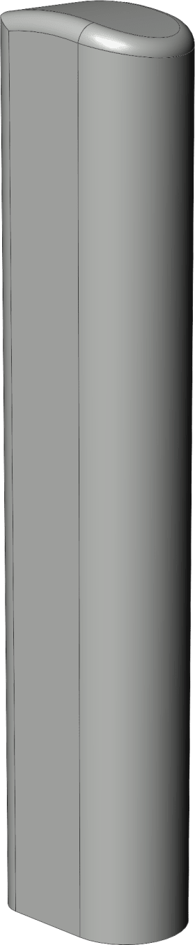 Winkhaus DK-Abdeckkappe, f.Flügell.ro., K.FL.HT, zum Aufclipsen, DR, KF, gelb, goldfarbig 4992403