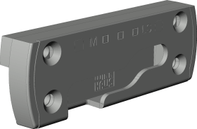 DK-Sicherheitsschließblech, SBS.K.PAD.144, DIN Links, St, silberfarbig, chromat.