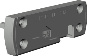 DK-Sicherheitsschließblech, SBS.K.PAD.192, DIN Rechts, STA, silberfarbig, chrom.