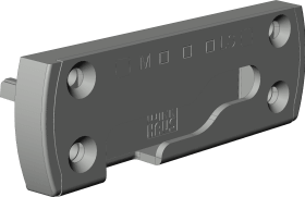 DK-Sicherheitsschließblech, SBS.K.PAD.192, DIN Links, St, silberfarbig, chromat.