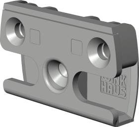 DK-Sicherheitsschließblech, SBS.H.9-27, DIN Links-Rechts, Stahl, F1, chromatiert