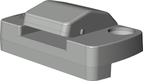 Winkhaus Fenster-Flügelheb., o.Schl.zapf., FH.R.205, DL-R, silber, chromatiert, z.Anschr. 4995854