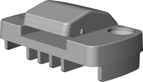 Winkhaus Fenster-Flügelheb., o.Schl.zapf., FH.R.192, DL-R, silber, chromatiert, z.Anschr. 4995858