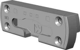 Drehkipp-Kippschließblech,SBK.K.228.W.M3,DIN Links-Rechts,Stahl,silberfarbig