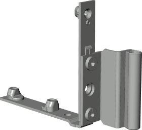 Flügellager, FWSB-A 18-13, DL, silber