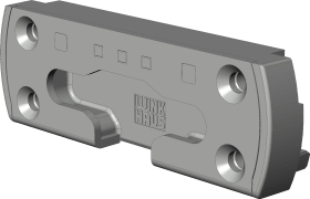 Drehkipp-Kippschließblech,SBK.K.152.B,DIN Links-Rechts,Stahl,silberfarbig
