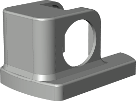 Winkhaus DK-Abdeckkappe, für Ecklager, K.EL.HW, z.Aufclip., DIN Rechts, Kunststoff, braun 4999568