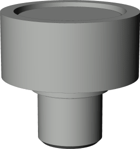 Winkhaus FT-Kontaktelement, VS.KG, 06-4, Kunststoff grau 5001348