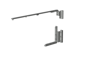Drehkipp-Schere, FXL.18-13, Stahl weiß, DIN Rechts