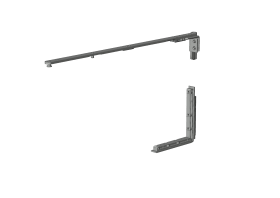 Drehkipp-Schere, FXL.18-13, Stahl titanfarbig, DIN Links