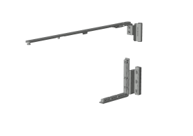 Drehkipp-Schere, FXL.20-9, Stahl titanfarbig, DIN Rechts