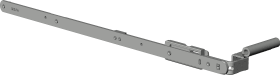 Winkhaus Drehkipp-Schere SK2.PA.18-13, Stahl, sichtbar, silber, DIN Links, 100 kg Tragkraft