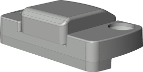 Winkhaus Fenster-Flügelheber, o.Schl.zapf., FH.152.DR, DR, silber, chromatiert, z.Anschr. 5013685