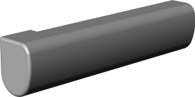 Abdeckkappe, FWV, für Flügellager, zum Aufclipsen, DL, silber