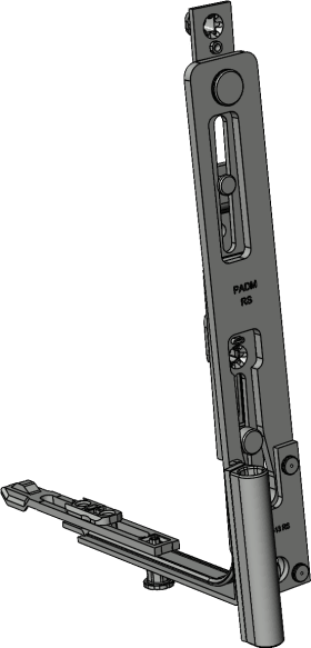 Winkhaus Flügellager, aufliegend, DIN Rechts, Stahl, silber, silber, chromatiert 5021743