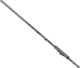 Winkhaus DK-Getriebe,GAK.945-0,konstant,Standard,D7,5mm,silber,chromatiert 5027123