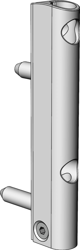 Winkhaus Flügellager, aufliegend, DIN Links-Rechts, Stahl, grau 5029505