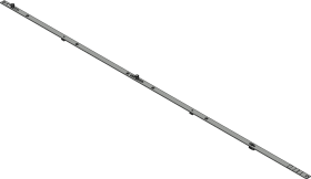 Drehkipp-Mittenverriegelung,DIN Links-Rechts,MB.1250-2,Flügelteil,STA,Topc.lack.